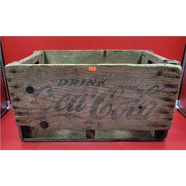 Wooden Coca-Cola Crate