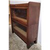 Image 4 : Vintage Oak Barrister/Lawyer Stacking Bookcase