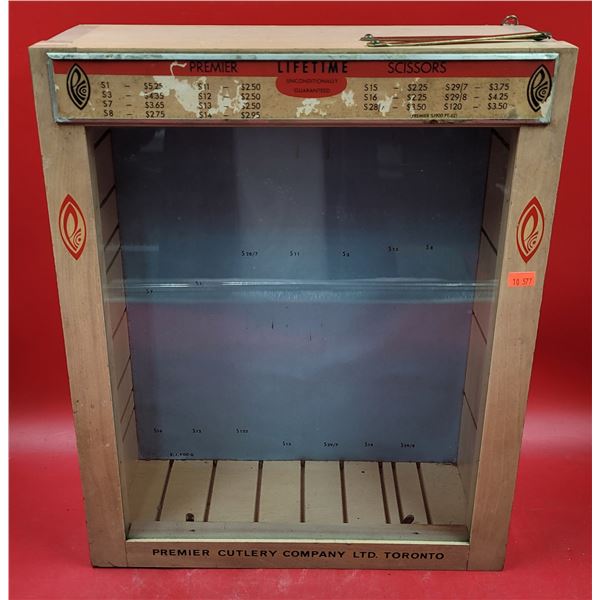 Premier Cutlery Lifetime Scissors Display Case