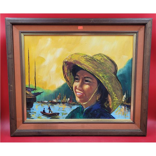 Framed Original Oil Painting