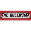 Image 1 : Metal The Queensway Double-Sided Sign