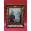 Image 1 : Framed "The Rocks at Hope" Painting by AR Kennedy