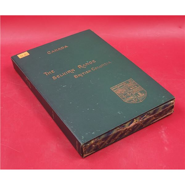 Canada The Selkirk Range BC Volume II Maps by AO Wheeler
