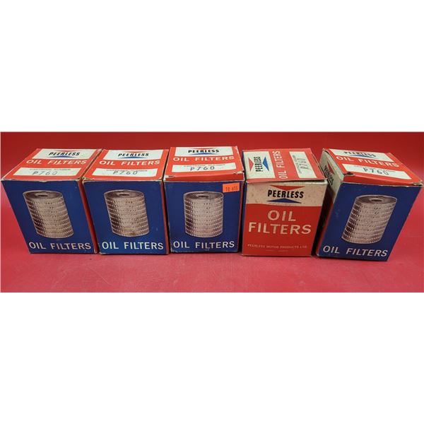 NOS Peerless Oil Filters (One Box is Empty)