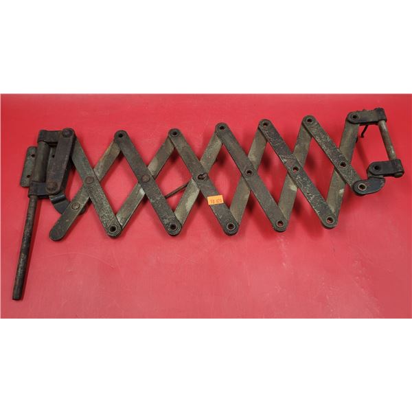 Antique Scissor-Mount Candlestick Telephone Holder