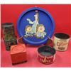 Image 1 : VTG Kitchen Tins & Tetley Tea Tray