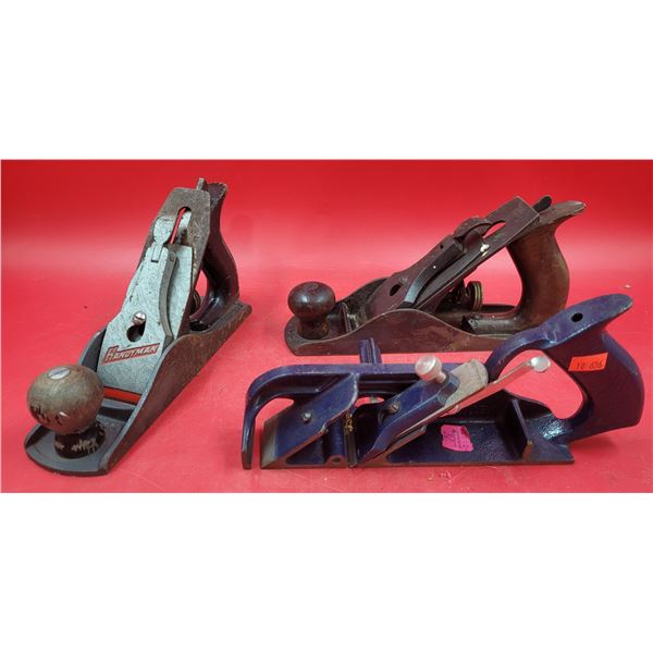 3 Bench Wood Planes (Handyman, etc.)