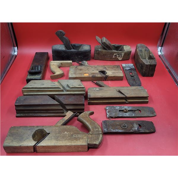 Collection of Antique Wood Planes