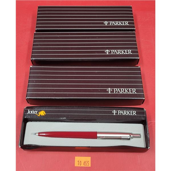 4 Parker Jotter Pens