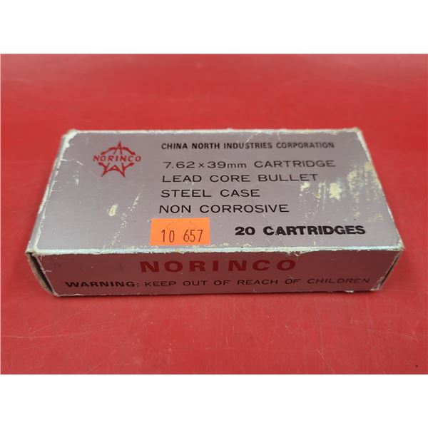 Norinco 7.62 x 39mm Cartridges