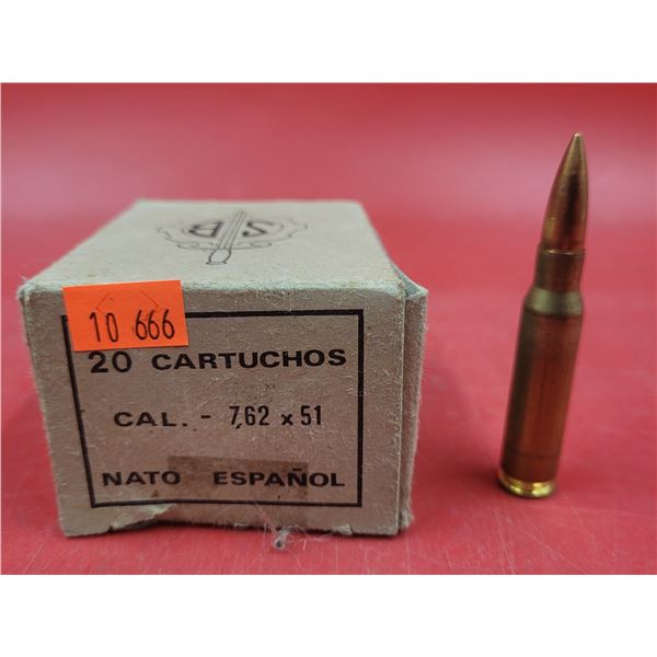 SB 7.62 x 51 Cartridges