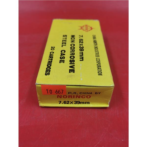 Norinco 7.62 x 39mm Cartridges