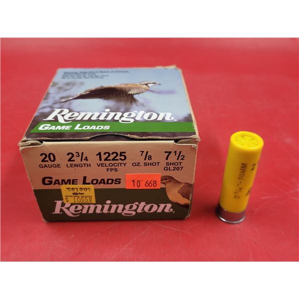 Remington 20 Ga. Game Loads