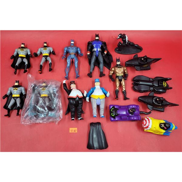 Lot of Mostly Batman Action Figures