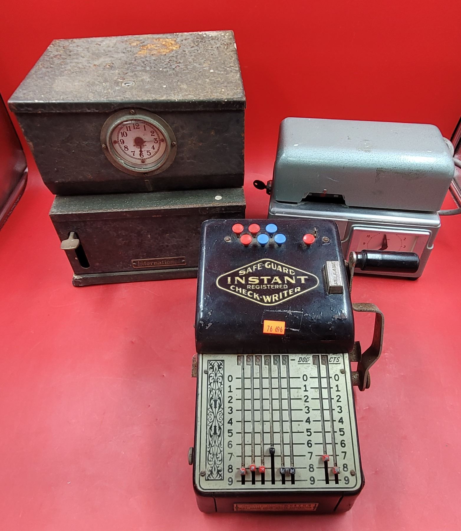 Punch Writer 2 VTG Punch Clocks & Instant Check-Writer