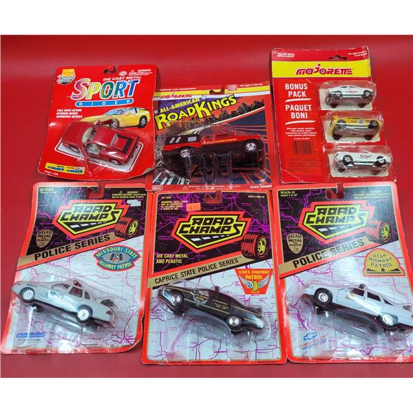 Lot of Sealed Diecast Vehicles w/ Road Champs, Majorette, & More