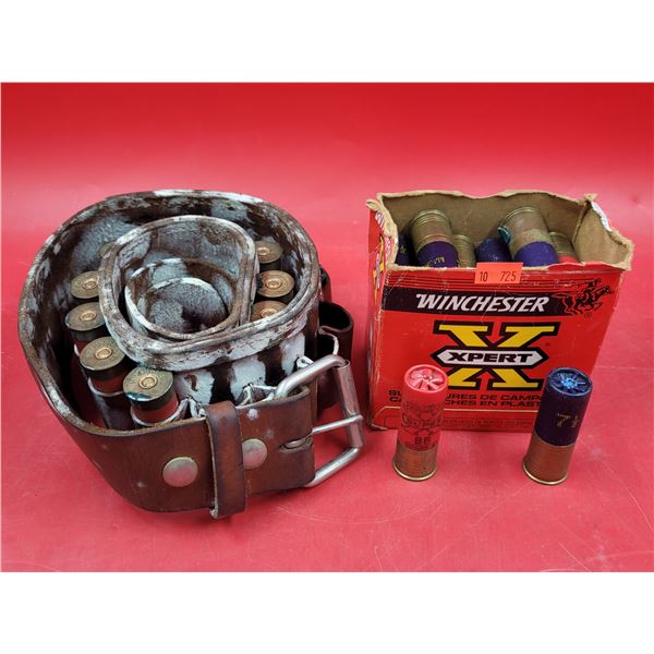 Ammo Bandolier & Winchester Xpert 12 Ga. Shells