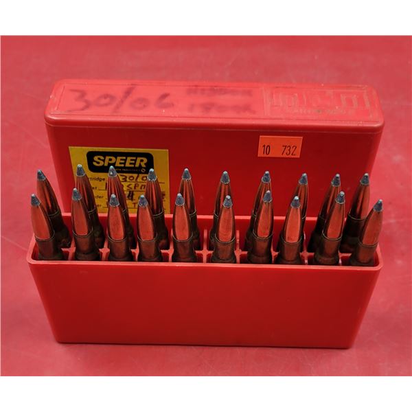 MTM Box of Speer 30/06 Bullets