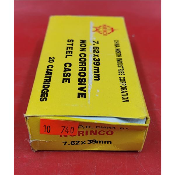 Norinco 7.62 x 39mm Cartridges
