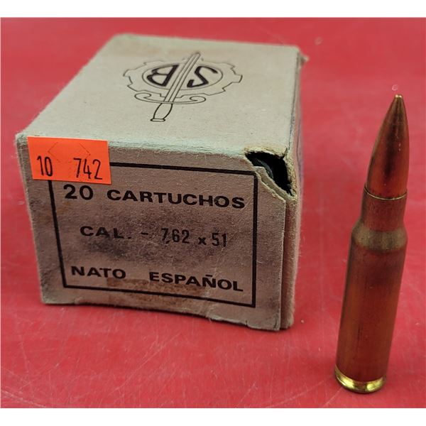 SB 7.62 x 51 Cartridges
