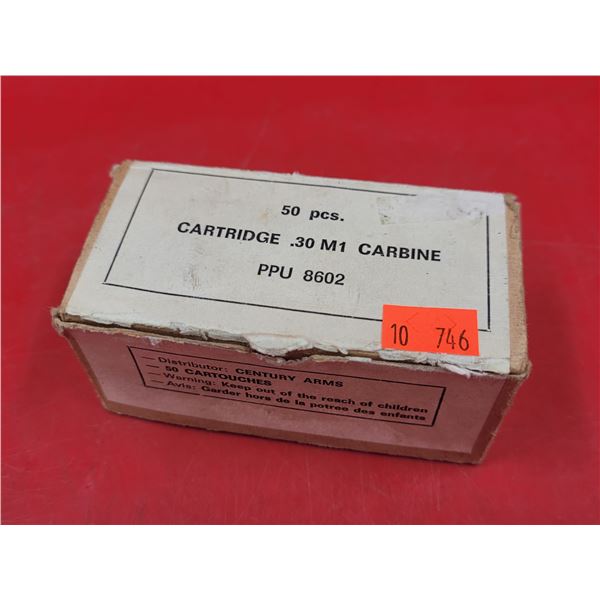 .30 M1 Carbine Cartridges