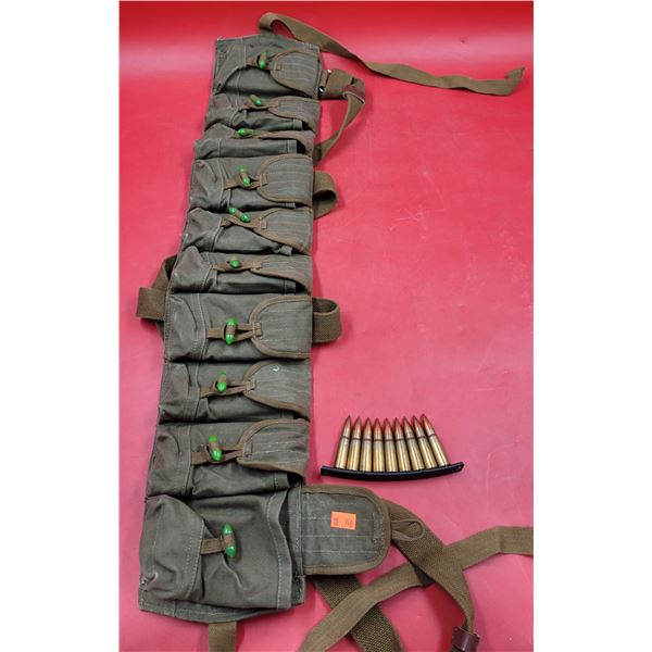 VTG Army Bandolier w/ Rifle Cartridges