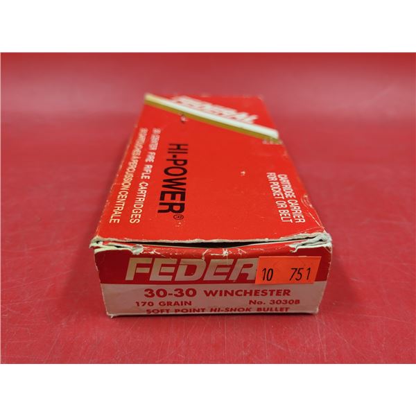 Federal Hi-Power 30-30 Winchester Bullets