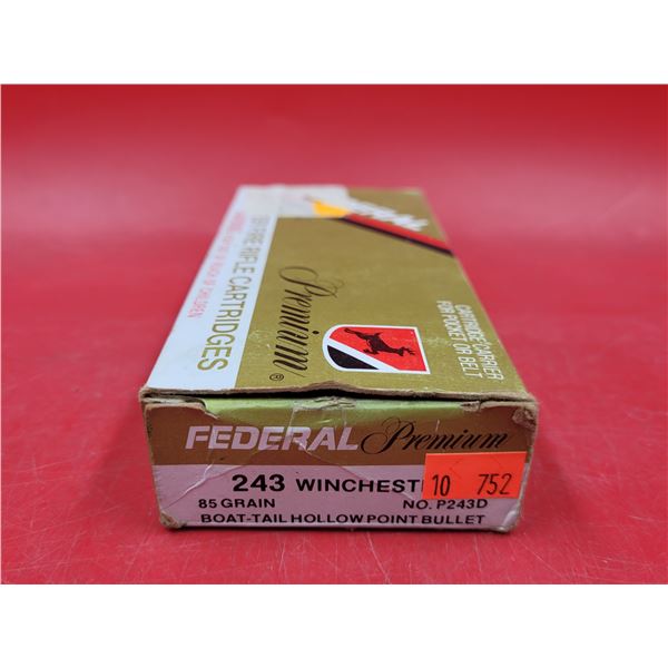 Federal Premium 243 Winchester Bullets