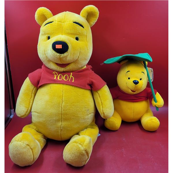 2 Winnie The Pooh Plushes