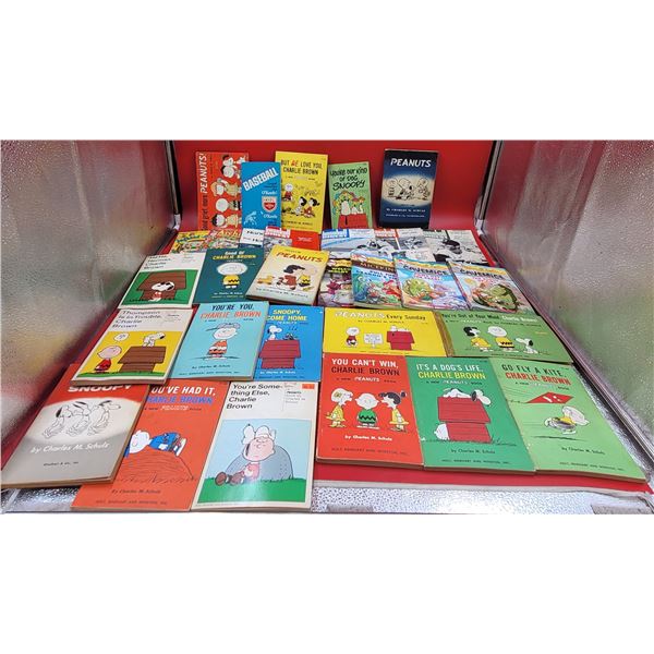 Lot of Assorted Peanuts Charlie Brown Books