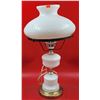Image 1 : VTG Milk Glass Hobnail Table Lamp