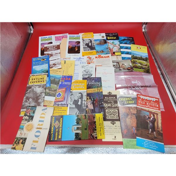 Lot of 1960's Hawaii Ephemera