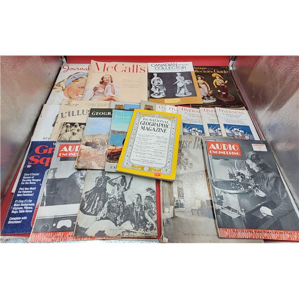 Lot of VTG Magazines & Booklets w/ Audio Engineering, Collector's Guides, & More