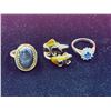 Image 1 : 3x Rings (1x .925 Silver)