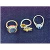 Image 2 : 3x Rings (1x .925 Silver)