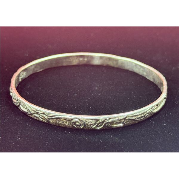 Mexican Silver Bangle