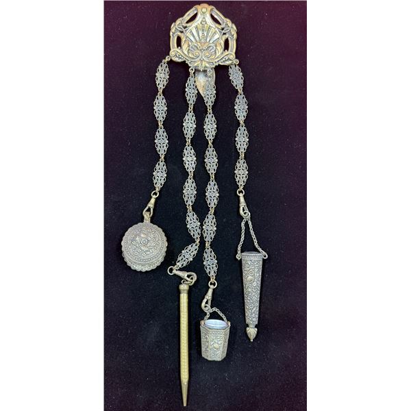 Antique Sewing Chatelaine