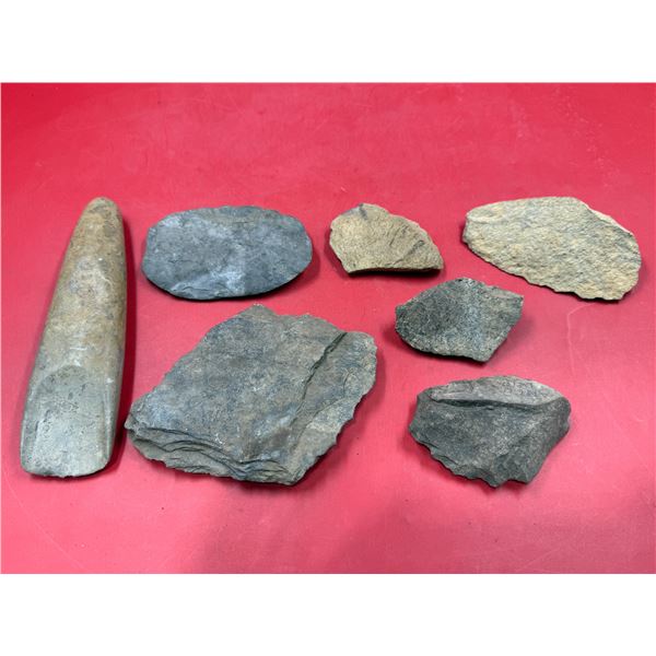 Assorted First Nations Ground Find Stone Carvings
