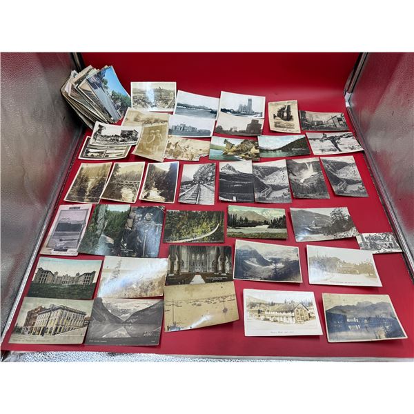 Assorted Antique-Vintage Postcards (Mostly Canadian/B.C)