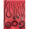 Image 4 : Assorted Hematite Jewelry: Bracelets, Earrings, & Necklaces