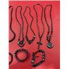 Image 5 : Assorted Hematite Jewelry: Bracelets, Earrings, & Necklaces