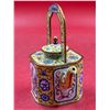 Image 2 : 19th Century Chinese Canton Enamel Teapot