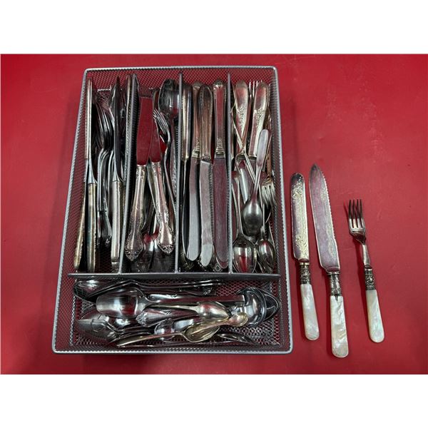Cutlery Lots (3x With Mother Of Pearl Handles)