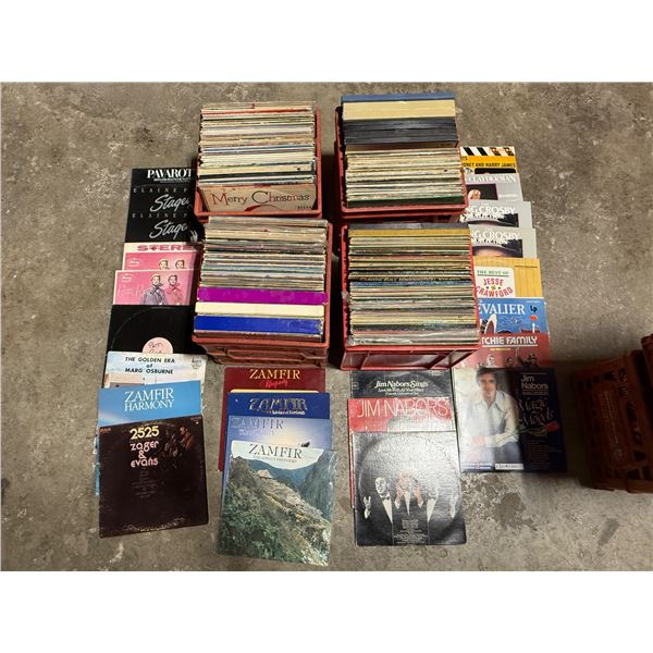 Assorted Vintage Vinyl Records (Crates Not Included)