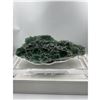 Image 1 : 12 X 6 INCH DARK  GREEN FLUORITE SPECIMEN BASE INCLUDED