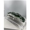Image 6 : 12 X 6 INCH DARK  GREEN FLUORITE SPECIMEN BASE INCLUDED