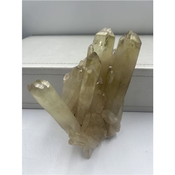 5.7 x 5 inch Natural Citrine Cluster