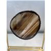 Image 4 : 3.9 INCH NATURAL AGATE SLICE WITH STAND