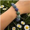 Image 5 : Lapis and Malachite Bracelet 12 mm
