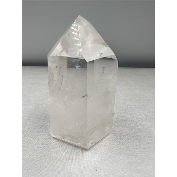 3.3 inch Clear Quartz Tower